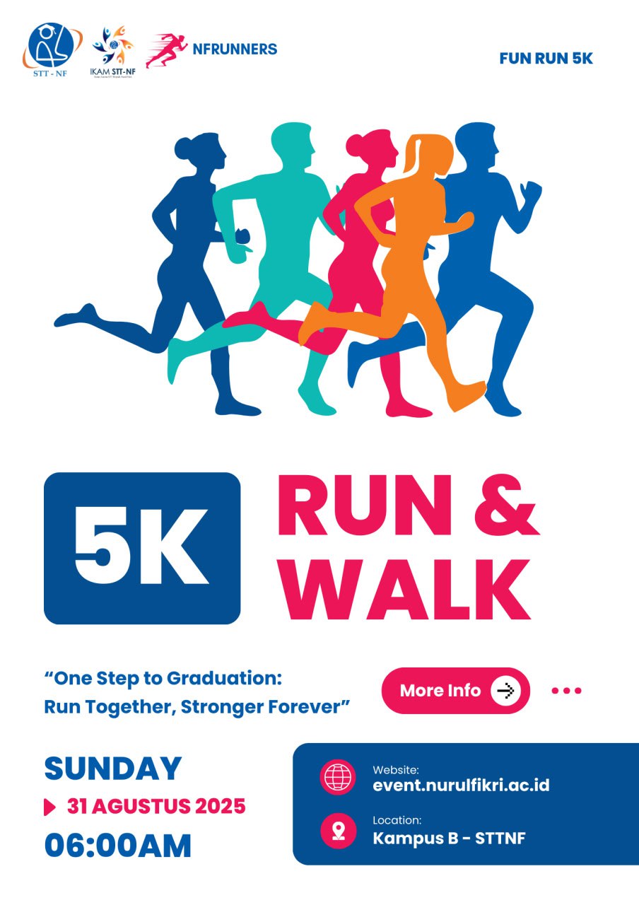 Event Fun Run Alumni STTNF - Memperingati Wisuda 7 STTNF